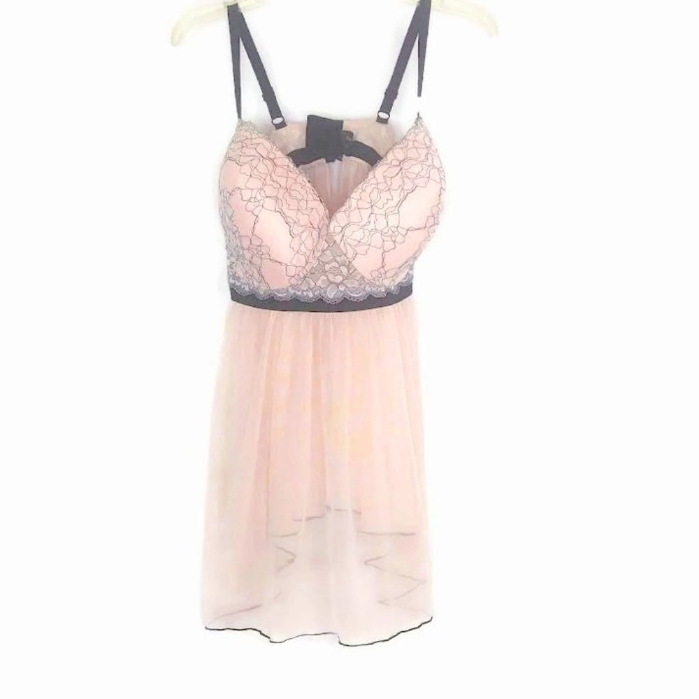 International Intimates Pink Cami Pajama Top